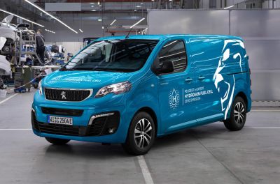Электрофургон Peugeot e-Expert перевели на водород - новости экологии на ECOportal