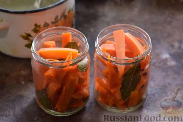 Маринованная морковь без уксуса (на зиму)