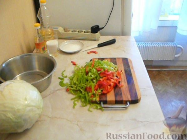 Салат из капусты "Витаминный"