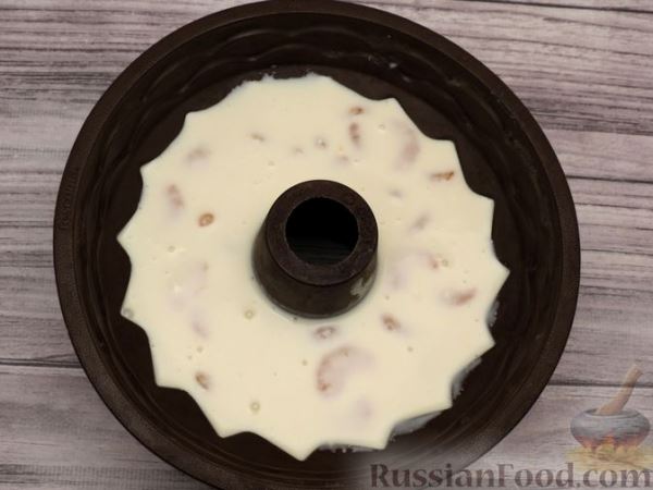 Желейный творожно-молочный торт с мандаринами (без выпечки)