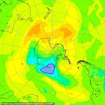 Озоновая дыра над Южным полюсом закроется на этой неделе - новости экологии на ECOportal