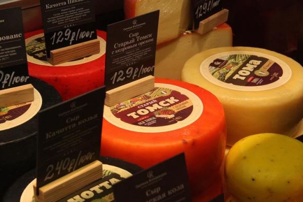Производство сыра в Томской области за пять лет выросло в 25 раз
