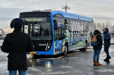 В Москве запустили тысячный электробус благодаря "зеленым" облигациям - новости экологии на ECOportal